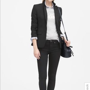 Banana Republic long and lean blazer